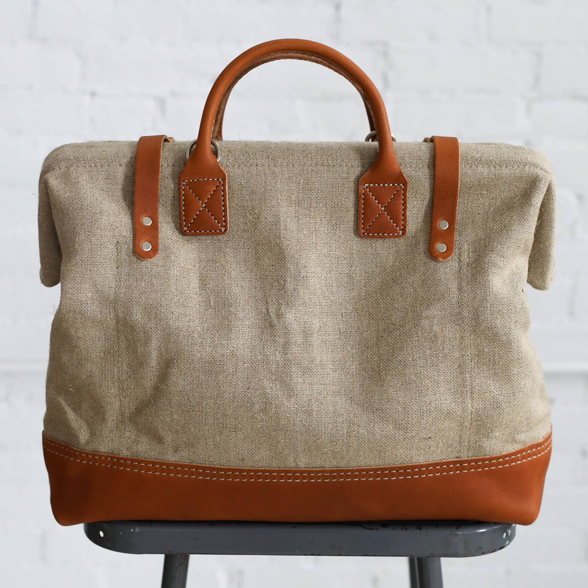 1960's era Salvaged Hemp Carryall