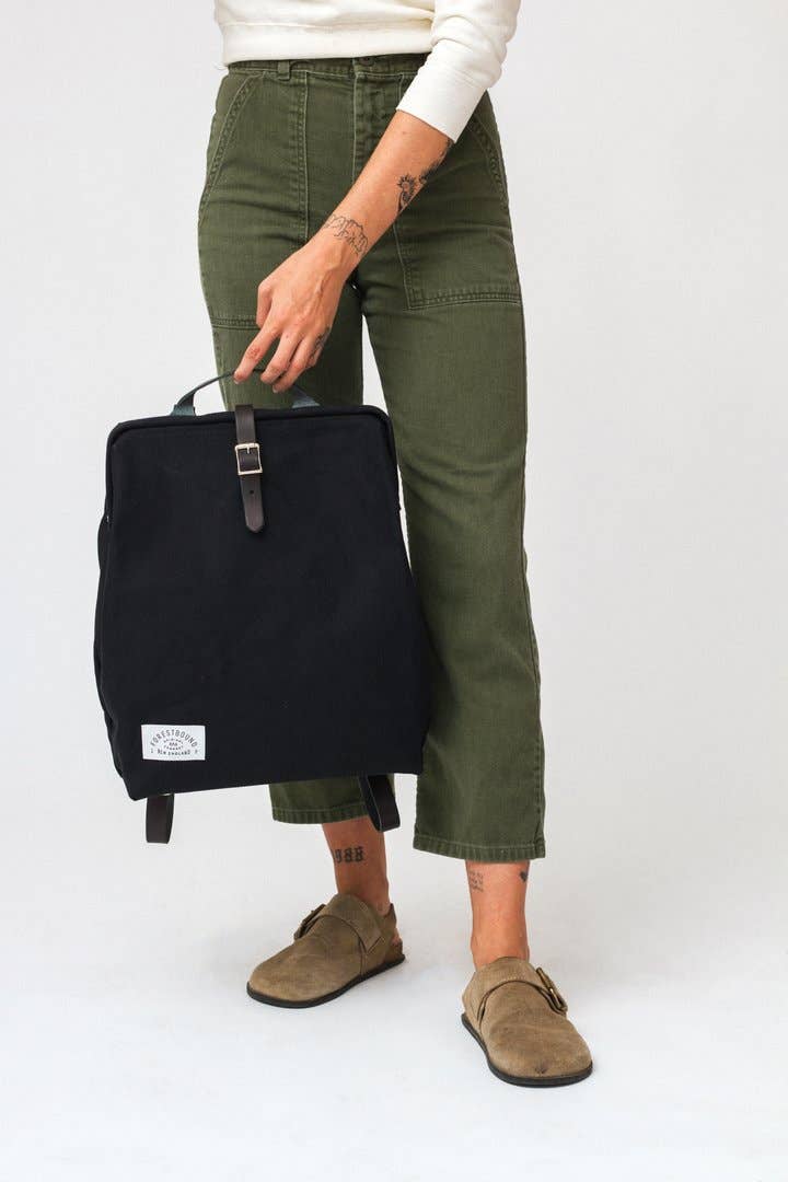 Utility Backpack in Black